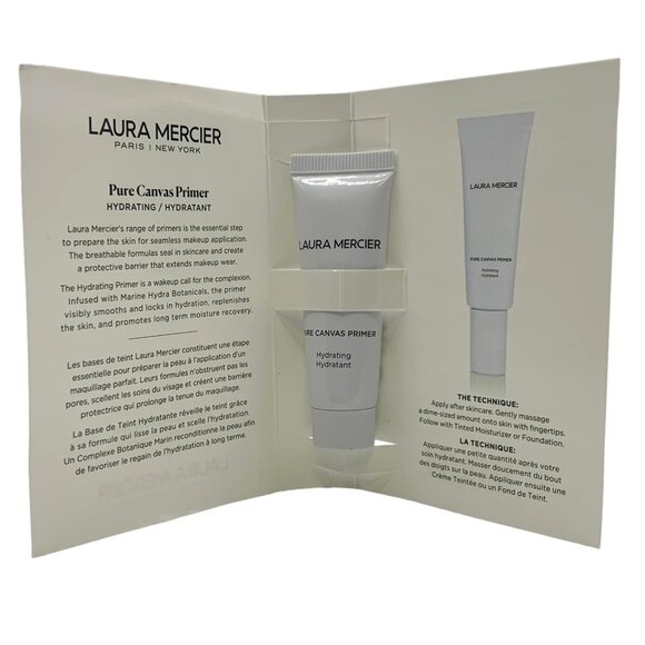 3X LAURA MERCIER Pure Canvas Primer Hydrating 10ml each - Picture 2 of 3